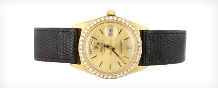 Gold and Diamond Rolex Day Date 1803