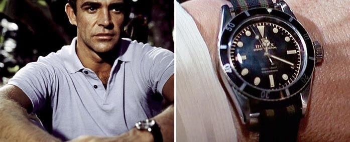 Sean connery shop rolex james bond