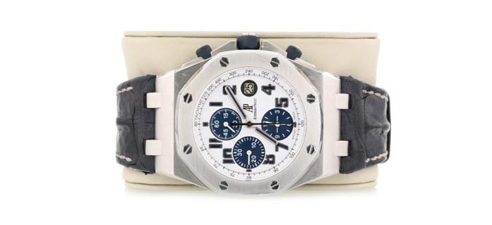 Audemars Piguet watch sold at Worthy for $12,900.