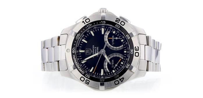 TAG Heuer Aquaracer watch recently auctioned at Worthy.