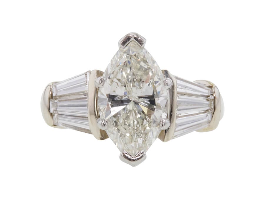 Marquise Diamond Ring