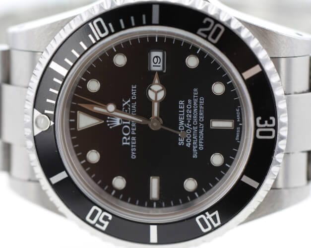 Rolex submariner best sale 16610 f601388