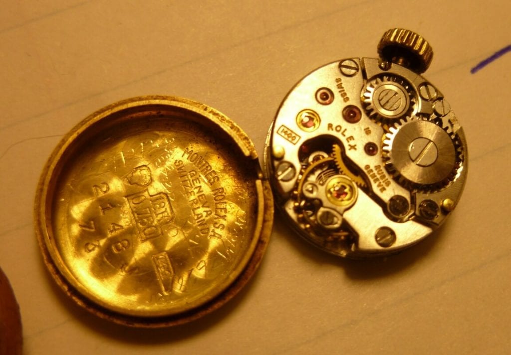 rolex watch movement