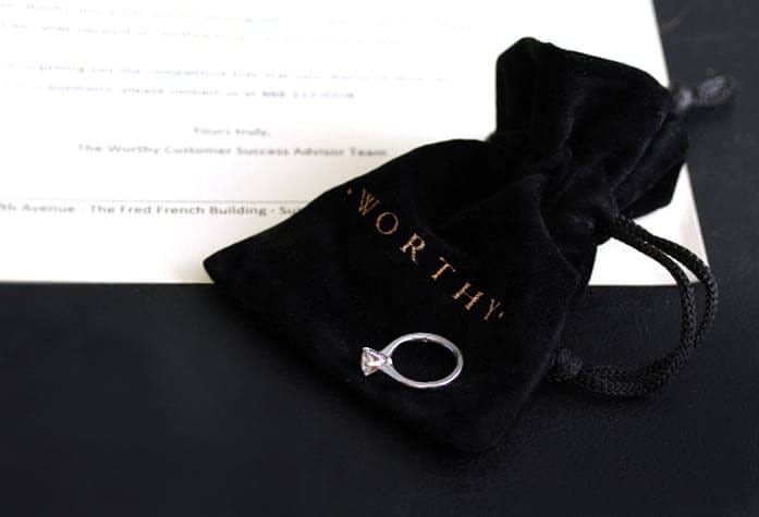 The selling kit includes a velvet pouch and a FedEx shipping label.