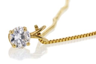 Turn your inherited diamond ring into a necklace