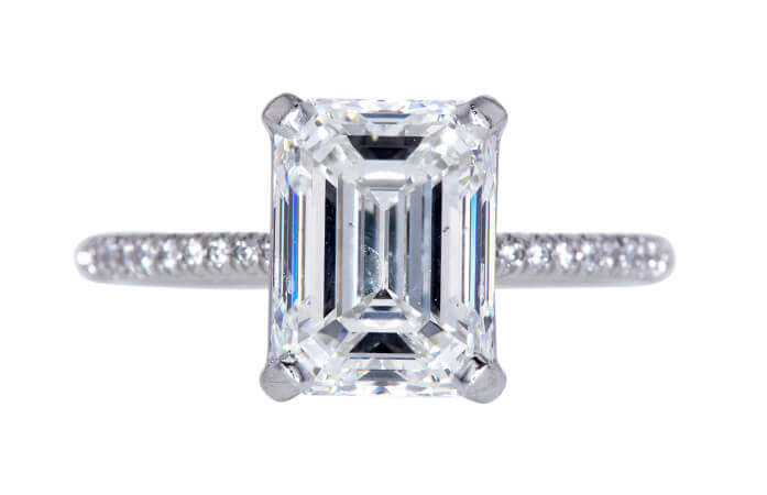 emerald cut ring