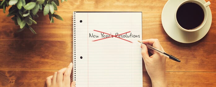 Making New Year’s Resolutions Means Setting Yourself up for Failure