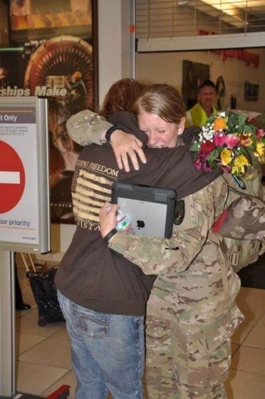 home from afghanistan