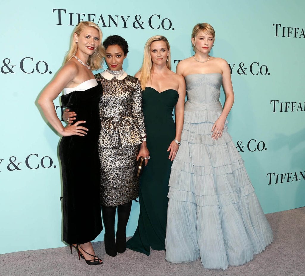 Claire Danes, Ruth Negga, Reese Witherspoon and Haley Bennett at Tiffany & Co. 2017 Blue Book Collection Gala