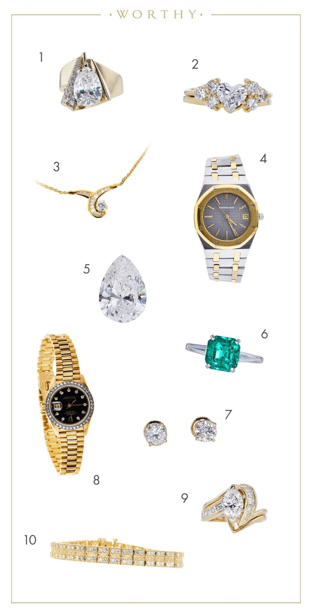 Out with the old, in with the new! Here are some of the most outstanding jewelry pieces and watches our clients sold at auction in January...