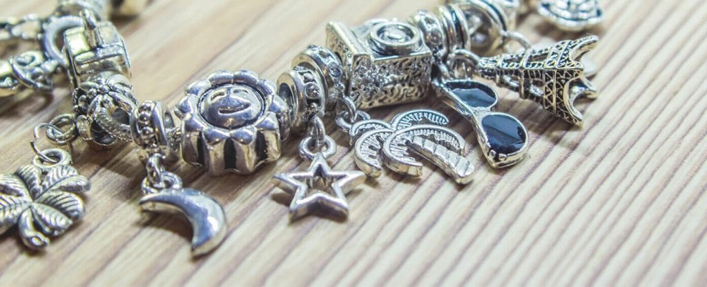 Because Vintage Sterling Silver Charm Bracelets Tell Stories