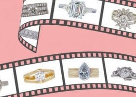 engagement rings from movies and tv