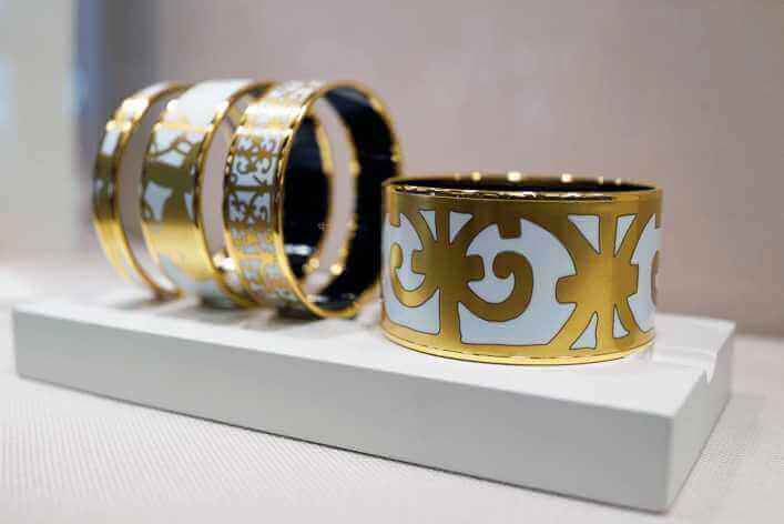 Balcons du Guadalquivir bangle from Hermès