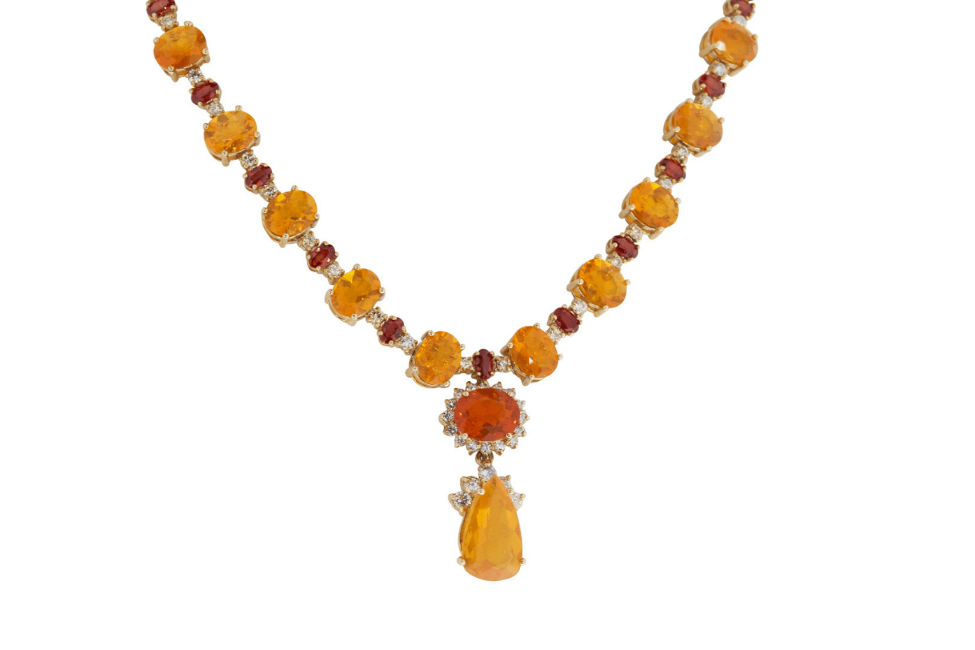 Gemstone necklace