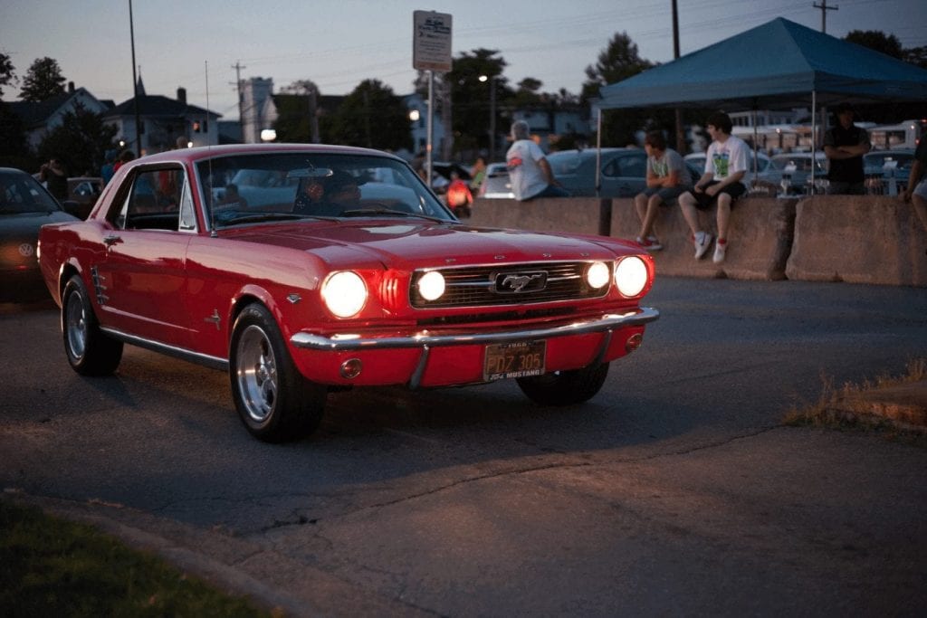 classic ford mustang car