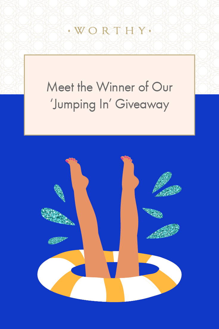 Meet Deborah Campbell, the winner of our 'Jumping In' giveaway! We are thrilled to share her story with you and how she plans to spend her winnings!