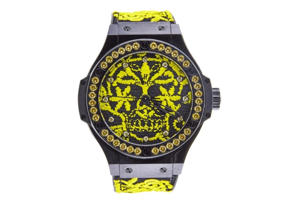 Hublot Big Bang Broderie Sugar Skull Fluo Sunflower 343.CY.6590.NR.1211