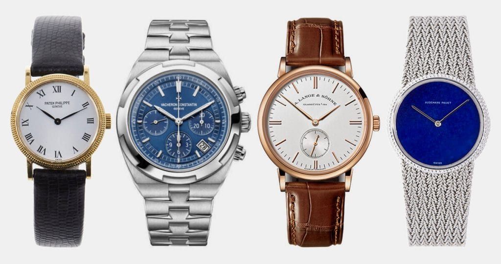 Luxury Watch Brands, Top Designer & High End Swiss Watch Brands